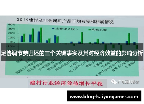 足协调节费归还的三个关键事实及其对经济效益的影响分析 足协调节费归还的三个关键事实及其对经济效益的影响分析